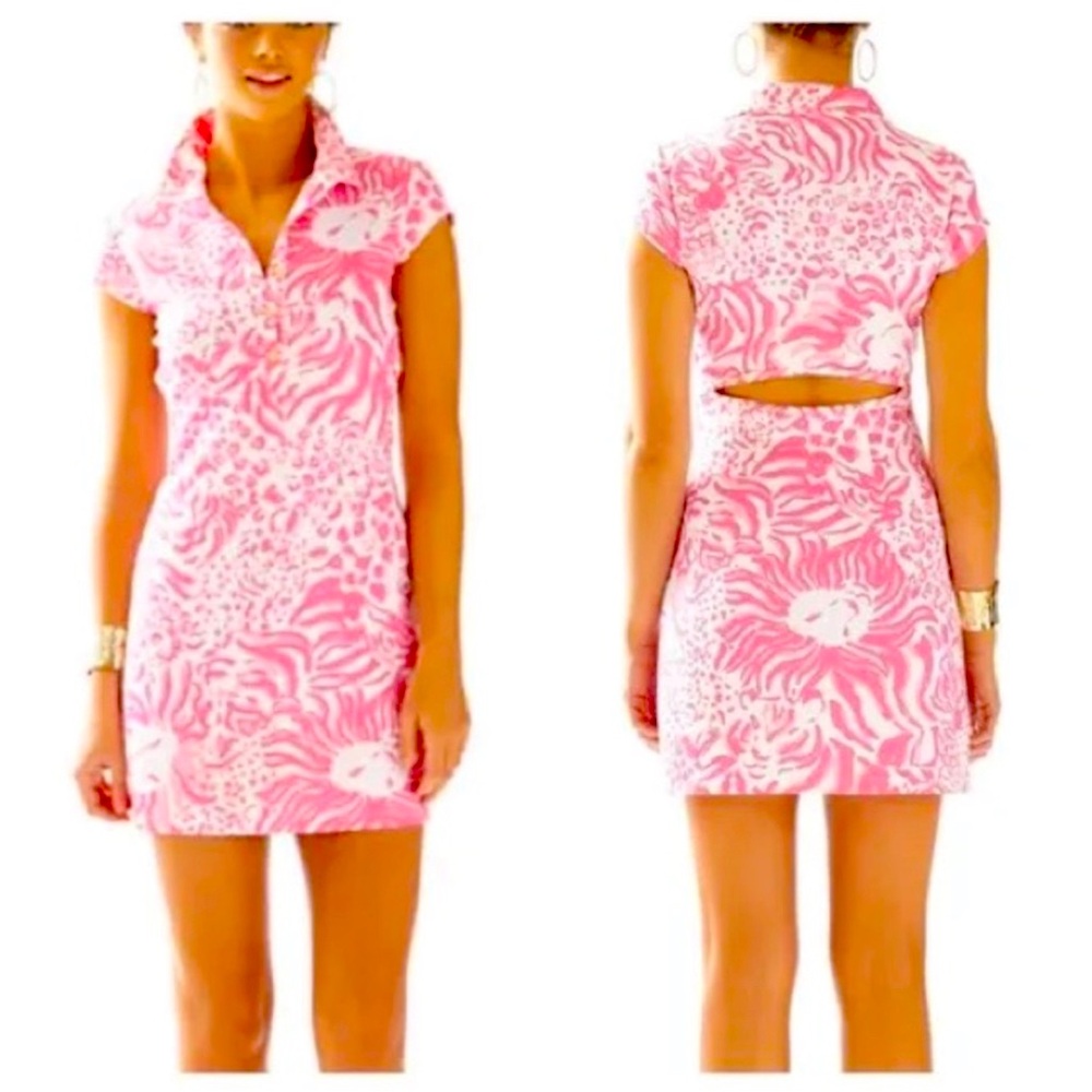 Lily Pulitzer Open Back Rayna Polo Dress Small